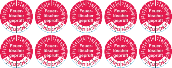 Feuerlöscher geprüft